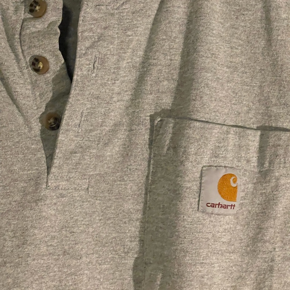 Gray Carhartt T- Shirt